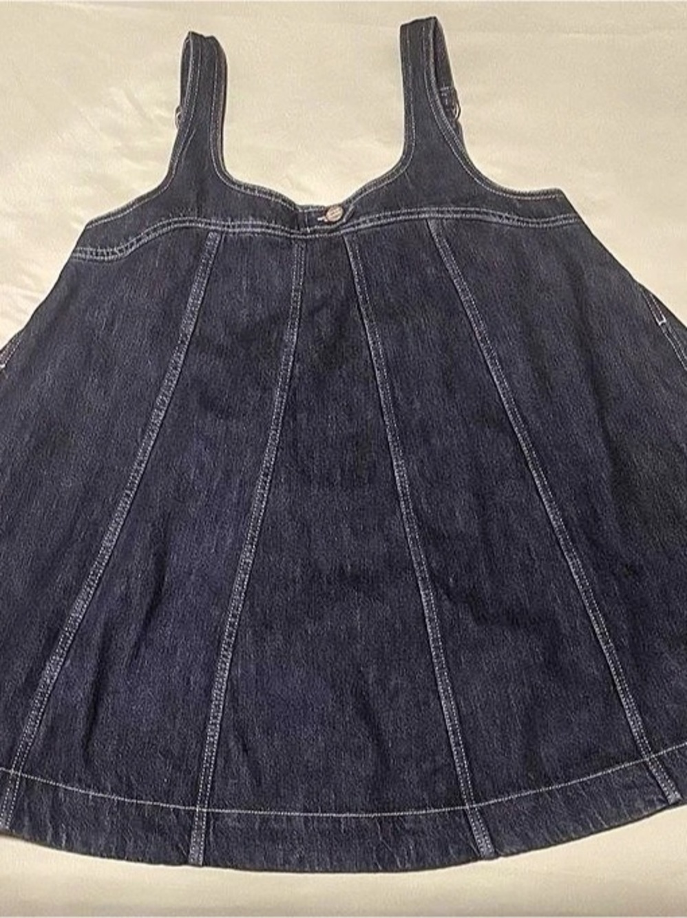 Damson Madder Bridget Organic Cotton Denim Minidress Blue Women’s 10